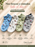 Calcetines 100% Algodón con fibra de cobre